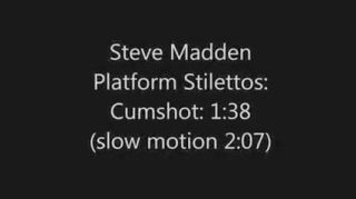 Grool Slutty Steve Madden Platform Heels Fuck and Cum Moms