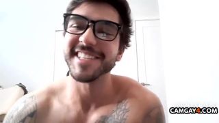 Streamate Fashionable Dude With Glasses Showing His Cock And Large Wazoo In Cam LesbianPornVideos