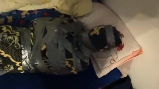 Cavalgando Blanket duct tape mummifiaction TubeZaur