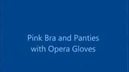 Gay Longhair Pink Bra and Panties Teensnow