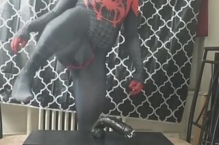 PinkDino Spiderman Ride The Black Flash