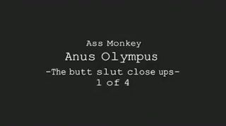 JockerTube Ass Monkey - Olympus Butt slut Close ups 1 of 4...