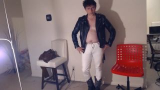 DTVideo Cowboy Boots Leather & Clean Bright White Jeans Hunk Strip To Jerk! Any Other Request! PinkDino
