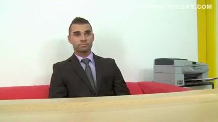 Jerk Off Job Interview (Straight Fucked And Cum Face) Farting
