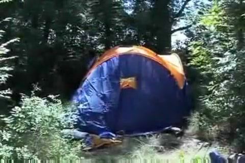 Coeds camping Rough Fuck