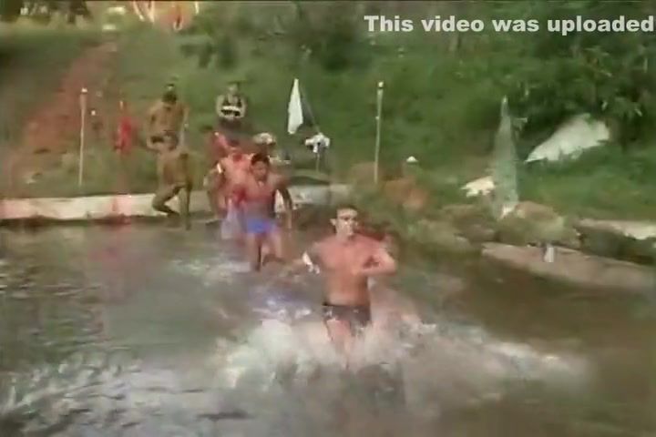 Underwear Three Latinos Fuck Under A Waterfall AlohaTube