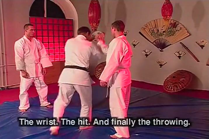 18andBig Gay Karate Dojo Doinking Dicks Pegging - 1