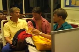 Sperm School Trip Gets Gay as Blonde Gags Glamcore