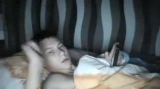 Nudist Small Handjob In Bed Before Sleeping Pussy Eating
