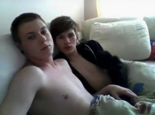 LargePornTube Two Hot Twink Friends On Webcam Gay Theresome
