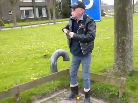 Funk nlboots - rubber boots, leather jacket and outdoors, cold ! Scissoring - 1