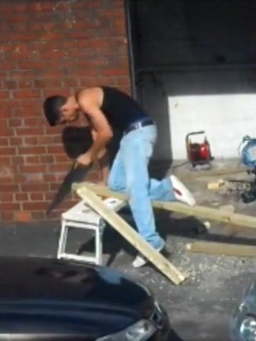 Amateurs Spy hawt hawt construction worker NO NUDITY uk, vigour tools Gang