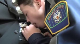 Bigcocks Horny Security Guard Fucked cum Gay Baitbus
