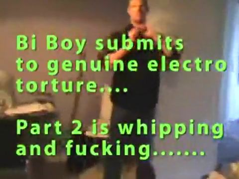 Amazing Bi Boyfrend Submits To Genuine Electro ********.......PART 1 Bukkake