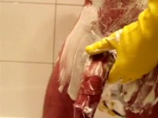 Ghetto Shaving Cock Ass And Jerking Off Gay Pissing