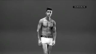 KissAnime Jusrin Bieber Strips Off For Calvin Klein Swallow