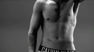 Putita Jusrin Bieber Strips Off For Calvin Klein Satin