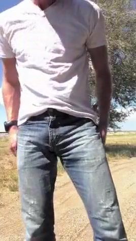 Ass Fuck Roadside Jeans Wetting Gapes Gaping Asshole - 1