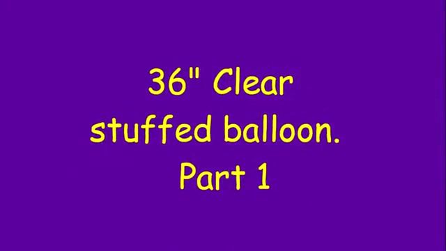 Casado 36 Clear stuffed balloon. Part 1 Eve Angel - 1