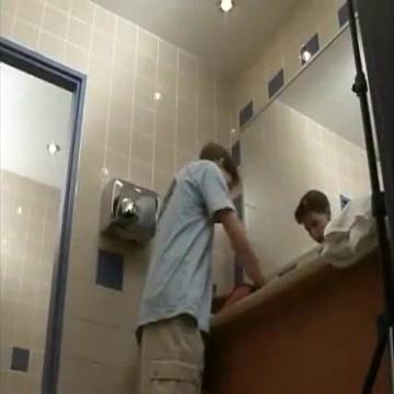 Fuck Porn Restroom Clean Up TuKif
