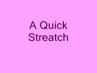 Strap On A quick Stretch Macho