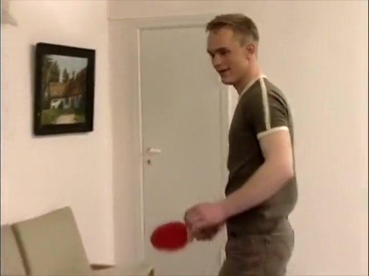 Hot Girl Fucking Bareback Threesome After Playing Table Tennis Extreme