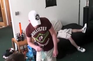 Spanking College Guys fucking the drunk passed out lad who wakes up and enjoys it all Women Sucking Dick