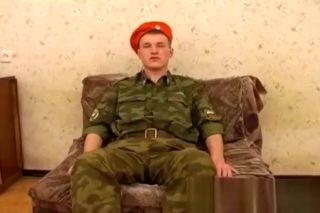 Fake Tits Russian Soldier Masturbates LetItBit