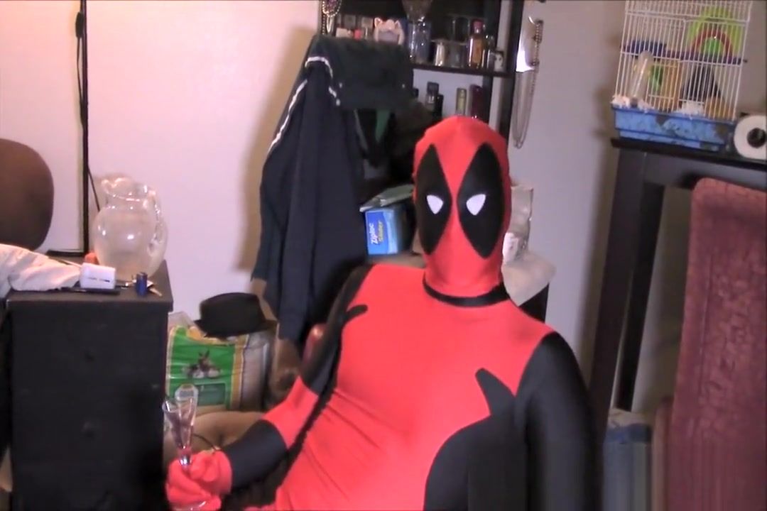 Old Drowning in Web - a DeadPool Spider-Man Gay XXX Cosplay Parody Clips4Sale - 1