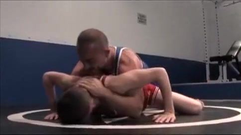 Masturbating Taurus and Julien wrestle then fist 18andBig