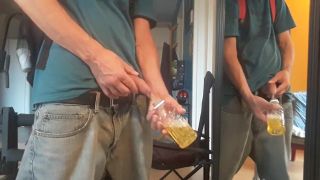 iFapDaily Piss in front a mirror #1 Eccie