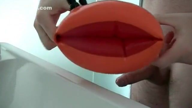 Panties ejaculation in a latex waterwing after two days of edging FreeFutanariToons