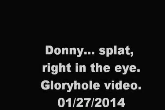 Branquinha Donny. A shot in the eye. gloryhole video. 01/27/2014 Polish
