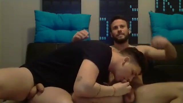 XoGoGo Shaved Spanish Guy Sucking His Hot Hairy Bro On Cam Juggs