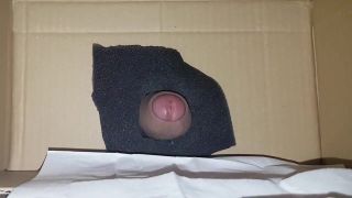 Big Booty Fake pussy box being fucked and creampied. Closeups