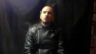Submissive Leather Smoking PornYeah
