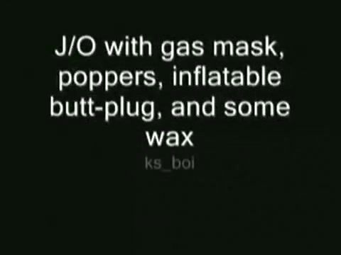 Masturbation Gas Mask Poppers JO Fleshlight - 1