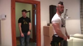 Manhunt Muscle gay anal sex and cumshot Groupsex