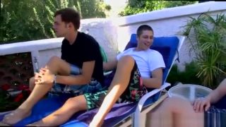 Interracial Sex Hot gay guys enjoy oral sex outdoor Por