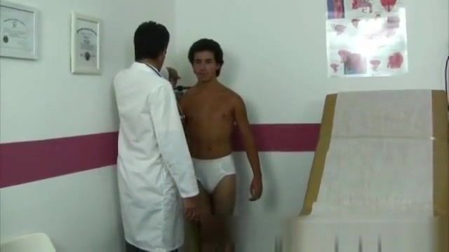 Missionary Position Porn Louis gets his teenage cock examined and jerked by doctor DancingBear