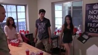 Short Hair Two adorable brunette babes tick this guys into having gay sex Cousin