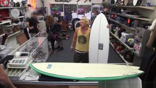 Butt Sex Pawnbrokers spitroast straight blonde surfer Hunks
