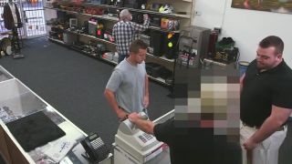 Jayden Jaymes Pawnshop amateur fucked on spycam for cash Shaved Pussy