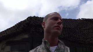 X Amateur military hunks gone gay sucking cock Brunettes