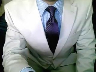 Nut Summer suit and narrow tie Tori Black