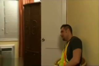 Leite 3 Straight Construction Workers in Hotel Room SexScat
