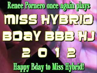 TuKif RePo as MissHybrid 2012 daybed HJ Big Dicks