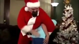 Voyeursex Santa Claus Spanks Bad Boy's Ass Safada