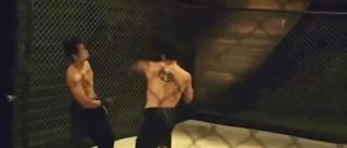 Off [Movie] Muscle Fight in Cage Fucks