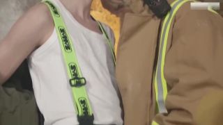 TubeTrooper Flip-Flopping Firemen Get Creamed Gozo